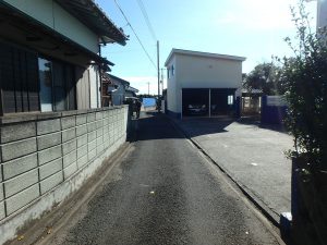 千葉県南房総市白浜町滝口の不動産、海が見える別荘・保養所、海一望、接道は少し狭めかな